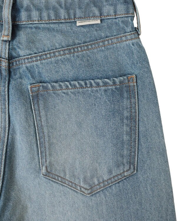AMERICAN HOLIC ルーズストレートデニムパンツ Light Indigo