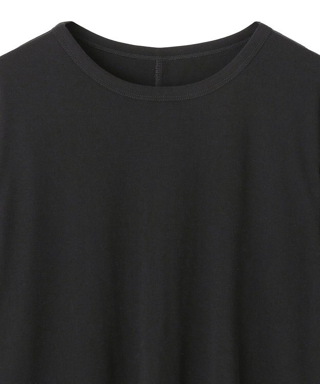 UNFILO ドライタッチフライス ハーフスリーブT ブラック