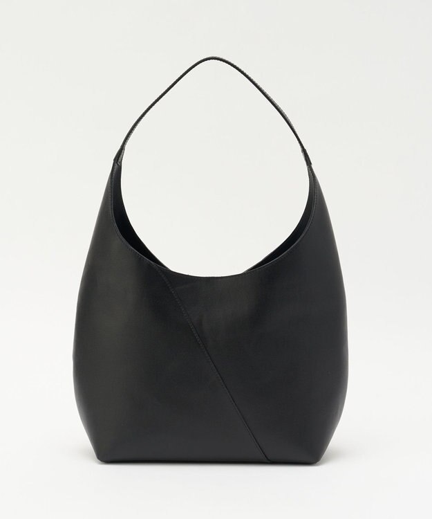 russet スムースレザートートバッグ(CE-1677) Black