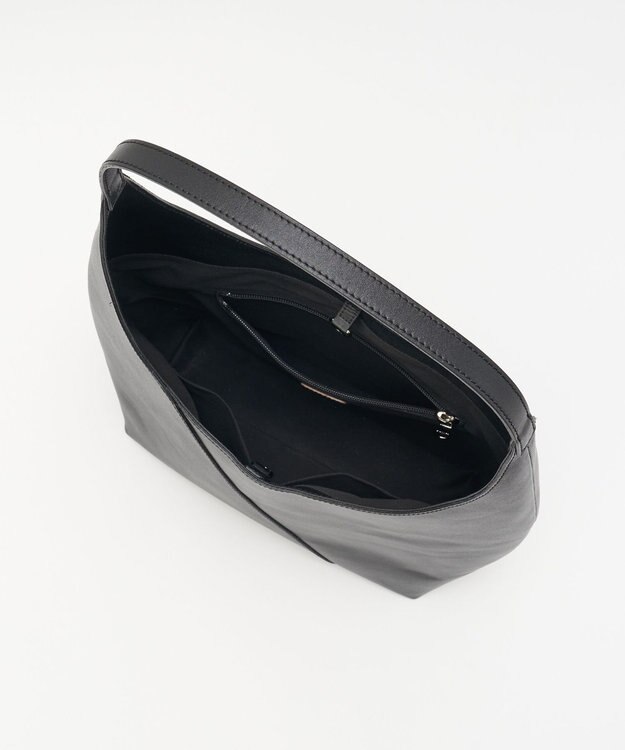 russet スムースレザートートバッグ(CE-1677) Black