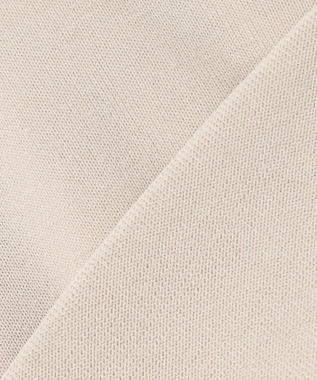 BEIGE， 【WEB限定・洗える】LECERF / 異素材ドッキングストレッチニット Greige
