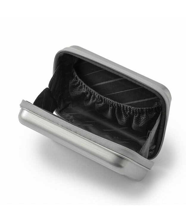 ZERO HALLIBURTON  ポリカポーチ2 81492 ヘアラインシルバー