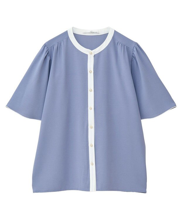 Green Parks ・ＥＬＥＮＣＡＲＥ　ＤＵＥ　バイカラーブラウス Off White