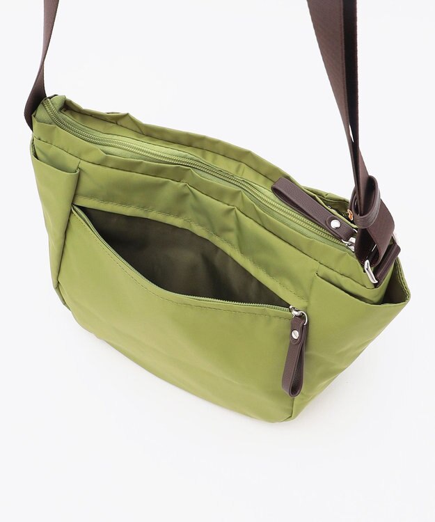 LA BAGAGERIE 【MONICA】ラウンドショルダーバッグ グリーン