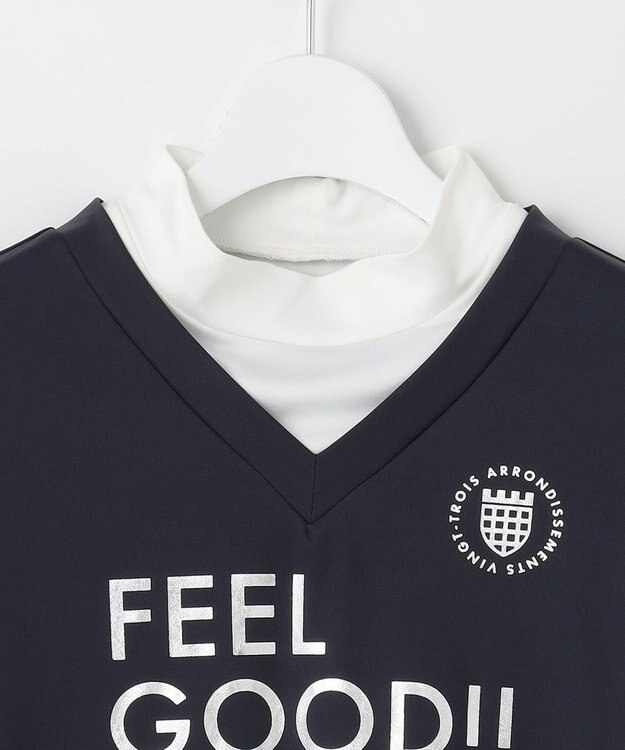 23区GOLF 【UNISEX】【ストレッチ/撥水/防風】マルチウェイスニード ネイビー系