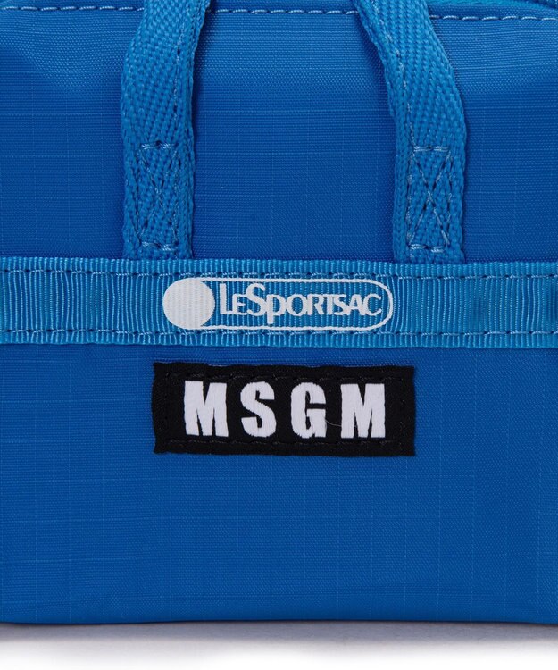 LeSportsac MSGM MICRO WEEKENDER/マイクロブルー マイクロブルー