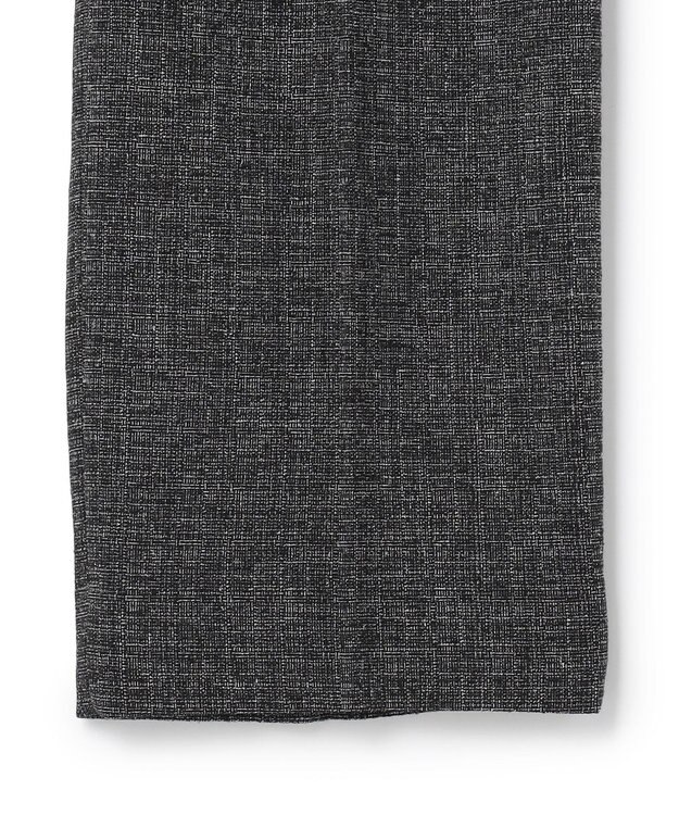 ICB L 【先行予約】ミックスブッチャー ワイドパンツ ブラック×オフホワイト