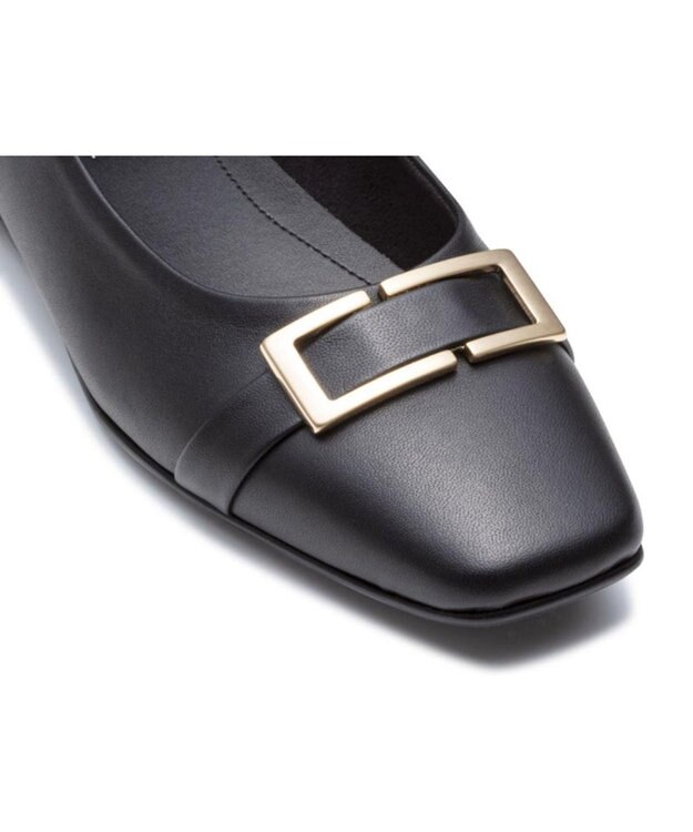 REGAL FOOT COMMUNITY 【リーガルレディース】F90R 晴雨兼用フラットパンプス フラットシューズ ブラック