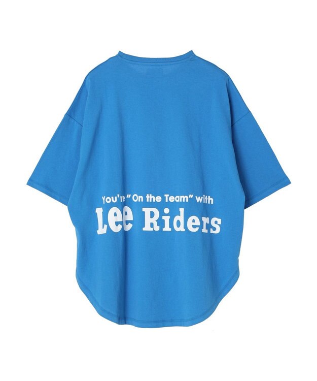 earth music&ecology Ｌｅｅ×ｅ．ｍ．ａ．ｅ　ＲＯＵＮＤＨＥＭ　ＴＥＥ Blue