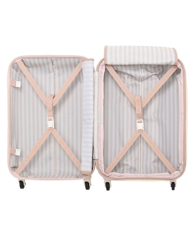 ACE BAGS & LUGGAGE Jewelna Rose キャンディポケットスーツケース Ｌサイズ 39873 ジュエルナローズ フロスティピンク