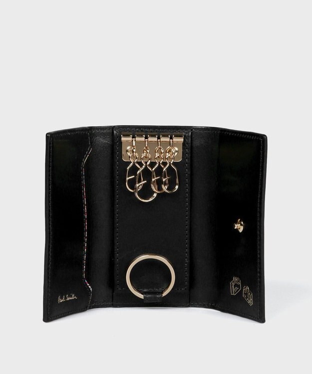 Paul Smith ベジタン キーケース ブラック