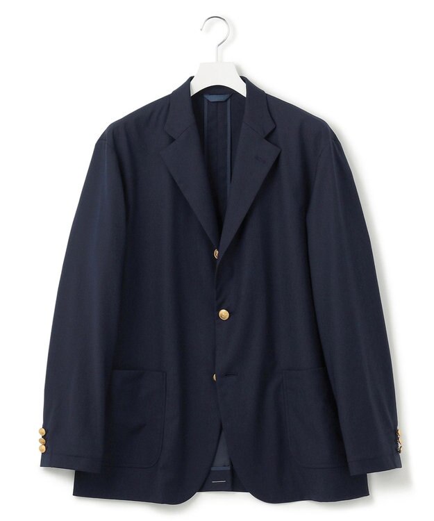 J.PRESS YORK STREET 【UNISEX】シングルブレザー / 金釦 ネイビー系