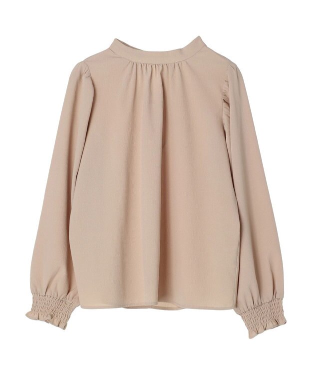 Green Parks ・ＥＬＥＮＣＡＲＥ　ＤＵＥ　ハイネックブラウス Gray Beige