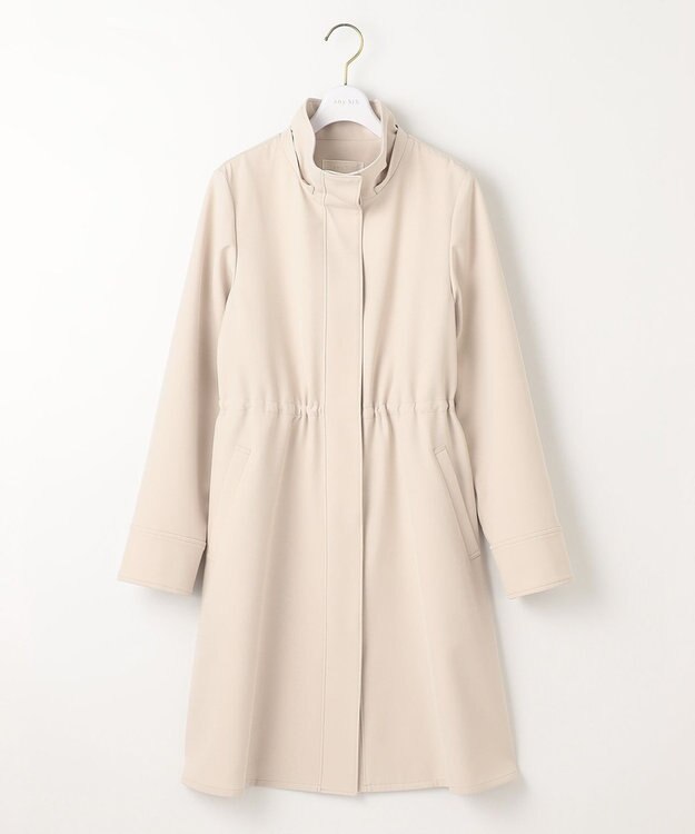 ANY SIS 【2WAY】フーデットロング アウター アイボリーベージュ