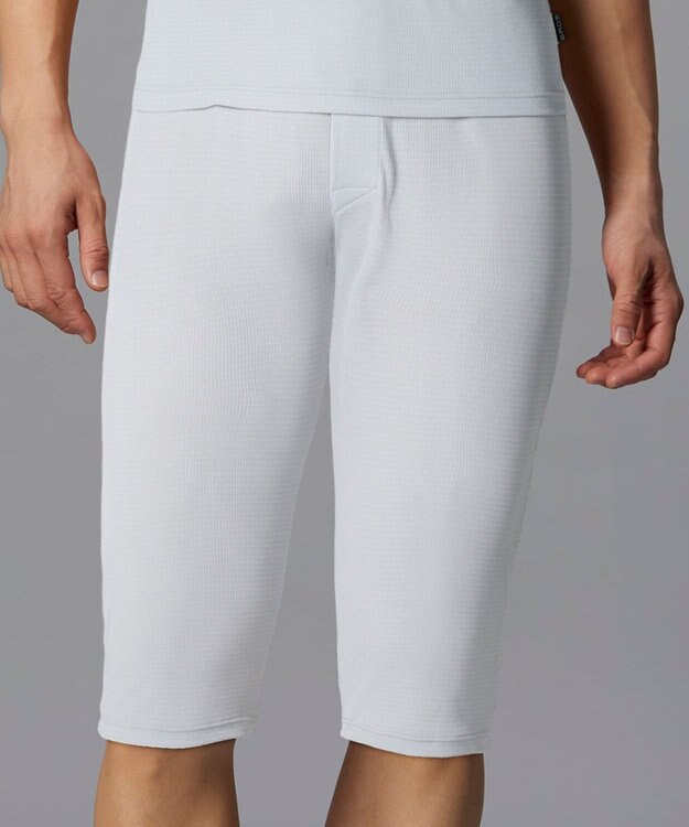 WACOAL MEN インナーボトム　【ムレからの解放】　吸放湿性　吸汗速乾　ひざ下丈　前開き　/ ブロス　GS3330 グレー