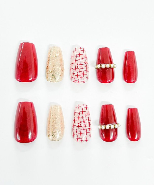 WEGO デザインネイルチップ 柄21