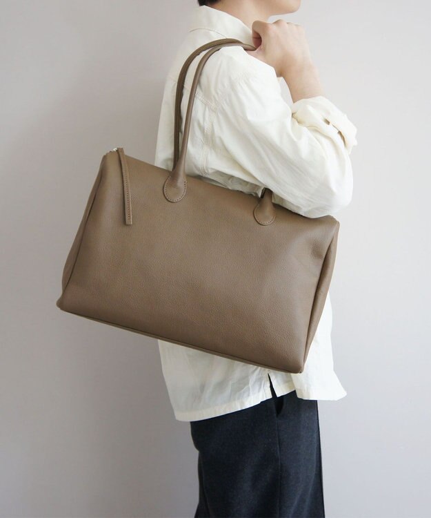 TIDEWAY PUF ボストンバッグM モカ