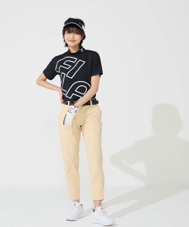 FILA GOLF／marie claire 【FILA GOLF】 ９分丈ジョガーパンツ ベージュ