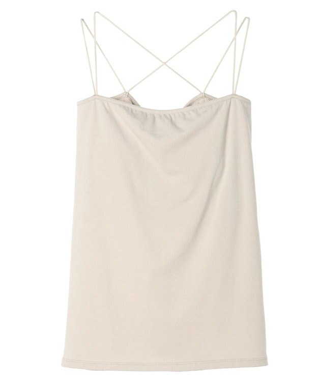 Green Parks カップ付き天竺インナー Light Beige