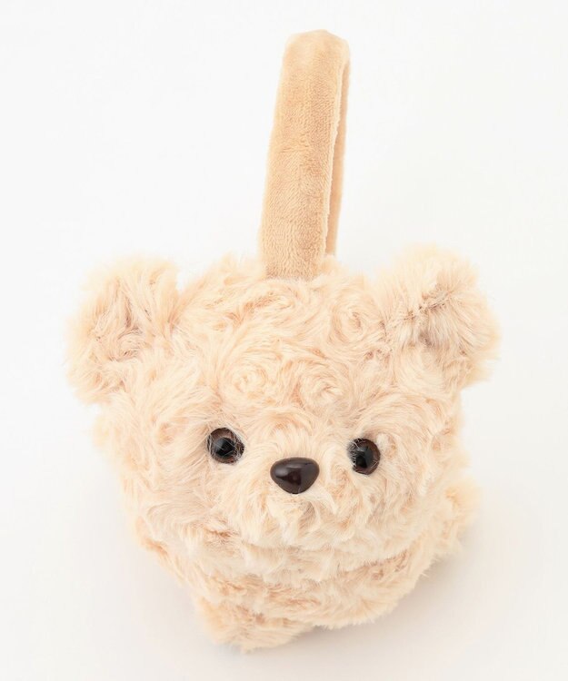 ANY KIDS アニマルふわふわイヤーマフ クマ