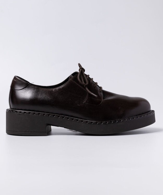 BONTRE 【BONTRE/ボントレ】厚底レースアップシューズ ダークブラウン