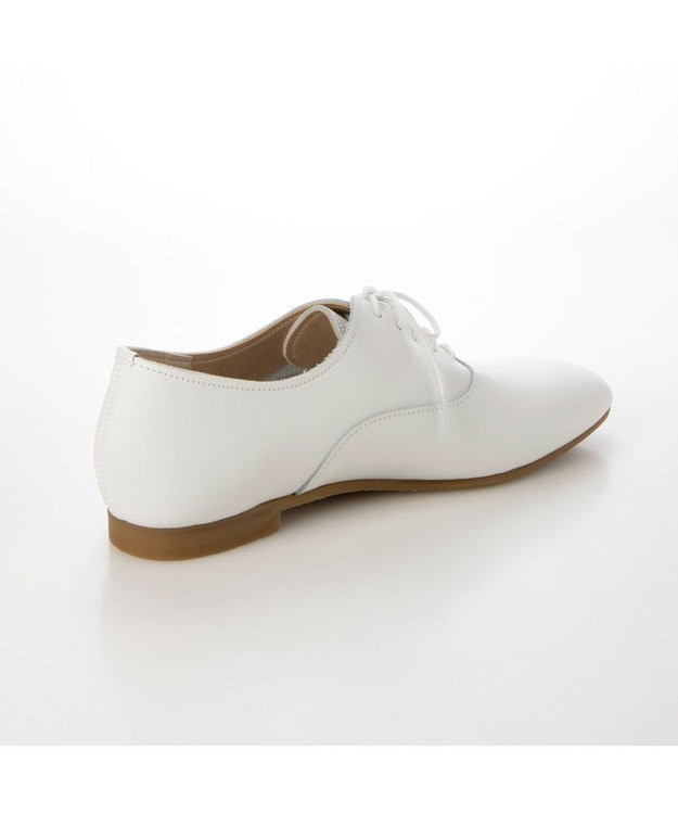 ing <ing>【WEB限定】ゴム紐レースアップシューズ ホワイト