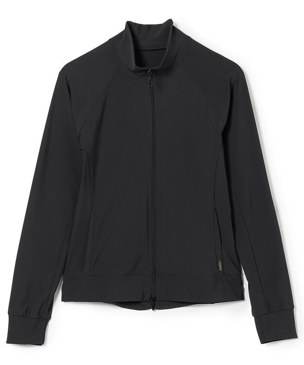 Chacott ジュニア ウォームアップジャケット ブラック