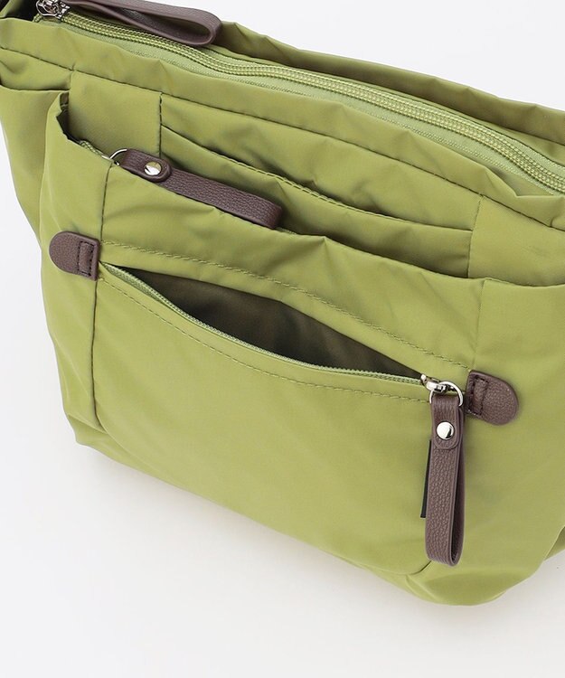 LA BAGAGERIE 【MONICA】ラウンドショルダーバッグ グリーン