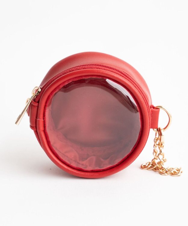 WEGO 【痛バ＆推し活グッズ】カラフルマルチミニポーチ レッド