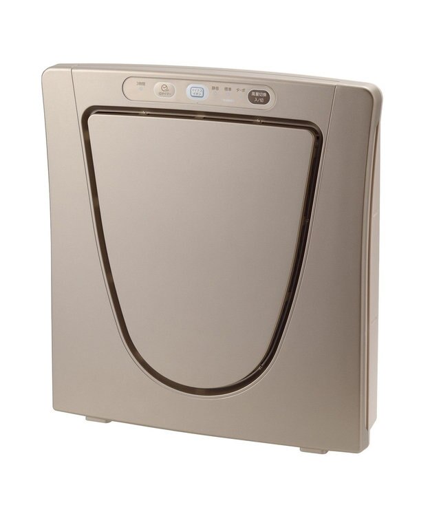 YAMATO テーブル＆キッチン 【TWINBIRD】HEPAフィルター空気清浄機  メタリックベージュ  AC-5943VO ベージュ