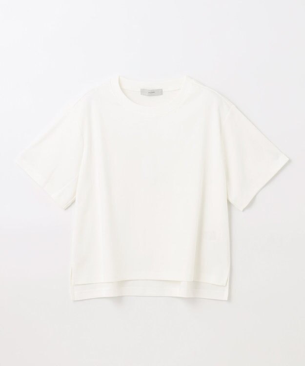 ANY 【接触冷感】クロップド丈半袖Tシャツ オフ