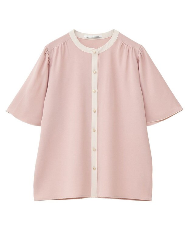 Green Parks ・ＥＬＥＮＣＡＲＥ　ＤＵＥ　バイカラーブラウス Off White