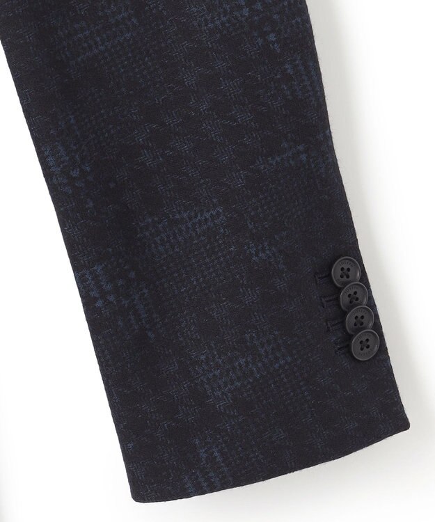 JOSEPH HOMME パッチジャガードジャージー　ジャケット ネイビー系3