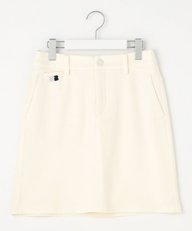 23区GOLF 【WOMEN】【ストレッチ】ポンチ スカート ホワイト系