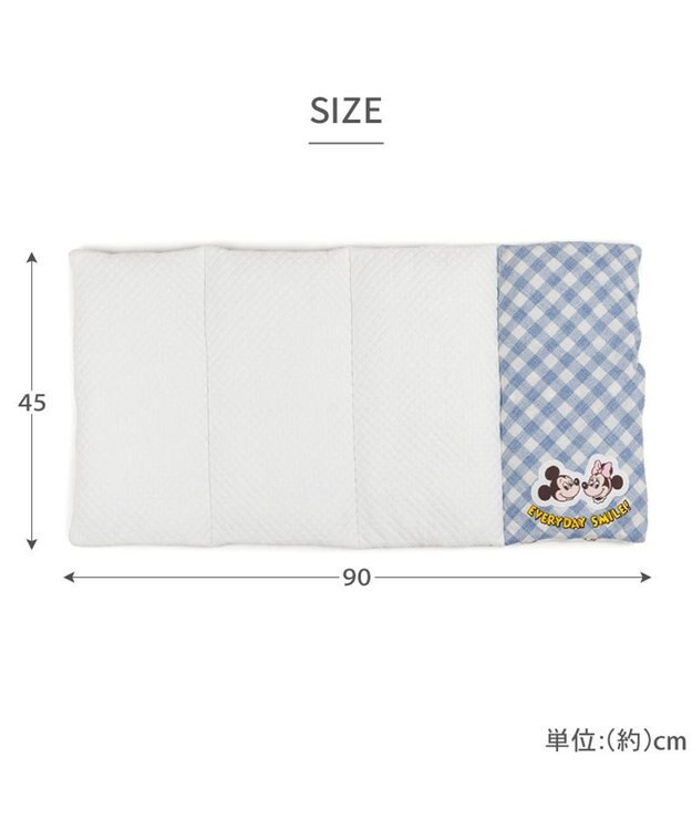 PET PARADISE ディズニー ミッキーマウス クールロールマット 《風船柄》 ホワイト×ブルー