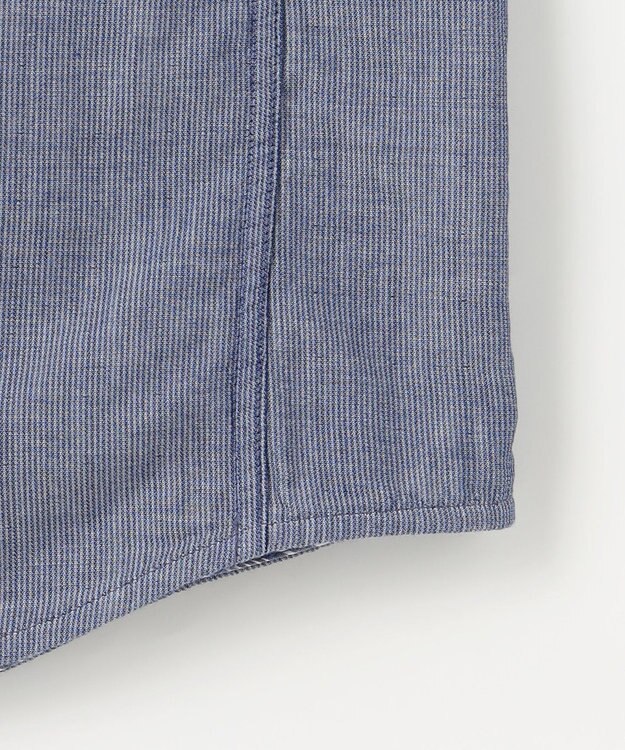 JOSEPH ABBOUD 【25SS・2WAY】リバーシブルシャツ サックスブルー系