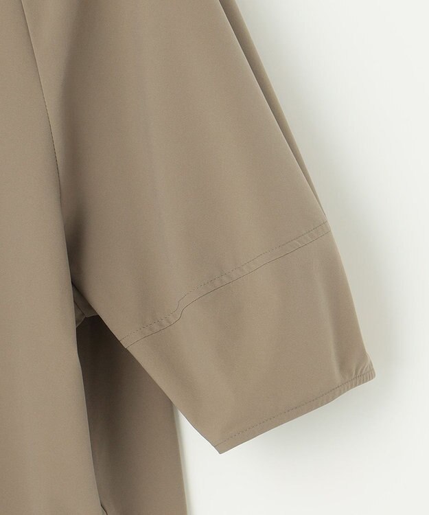 UNFILO 【ストレッチ/軽量/シワになりにくい/撥水】MOVE TEX ブラウス モカ