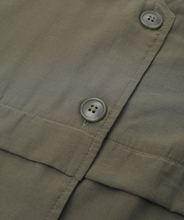 Green Parks シアーミリタリーベスト Black