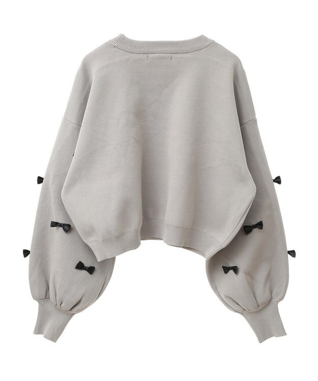 Green Parks ・ｓｗｉｎｇ　ｂｙ　メニーリボンニット Dark Gray Mixture