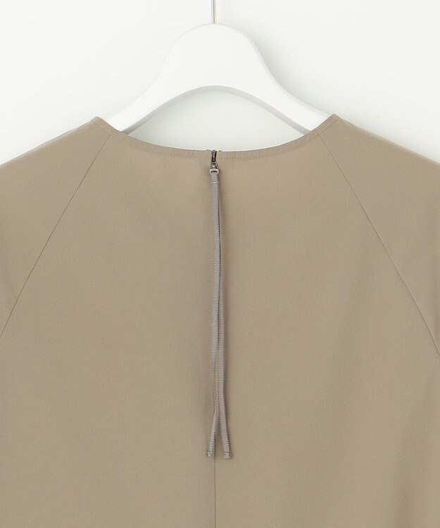 UNFILO 【ストレッチ/軽量/シワになりにくい/撥水】MOVE TEX ブラウス モカ