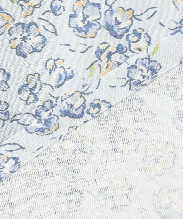 組曲 KIDS 【150-160㎝】サクラララ・ブラウス サックスブルー系5