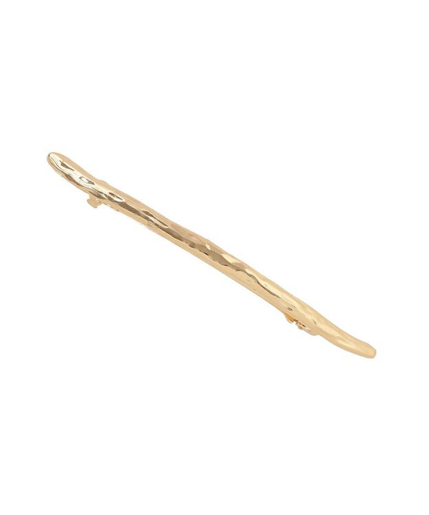 AMERICAN HOLIC ニュアンスメタルラインバレッタ Gold