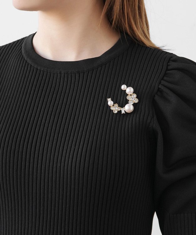 TOCCA WITH FLORA 2WAY BROOCH NECKLACE ブローチネックレス ゴールド系