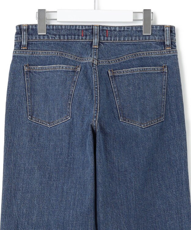 23区 S 【RED CARD TOKYO×23区】デニム ワイドパンツ ミッドブルー