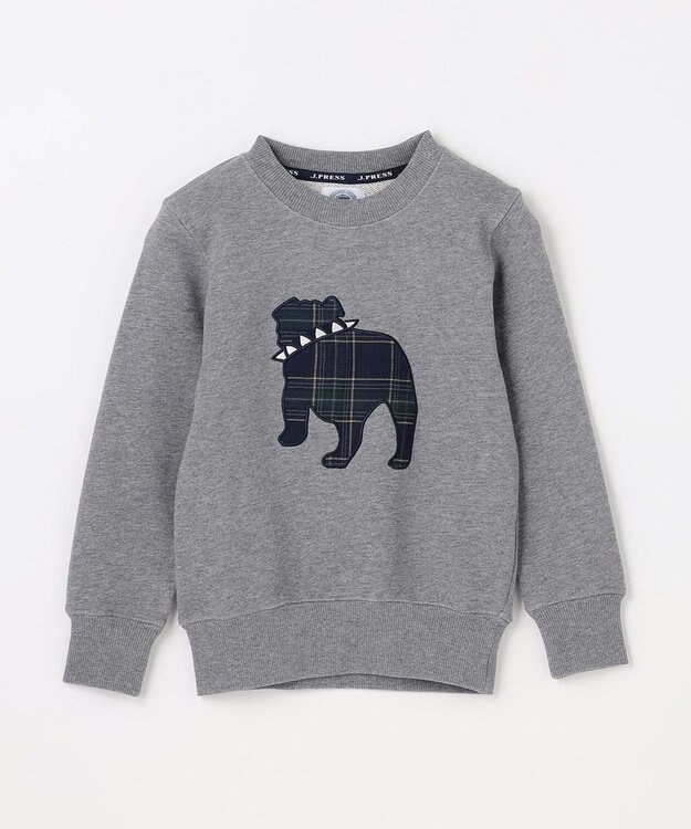 J.PRESS KIDS 【100-130cm】バックブル トレーナー グレー系