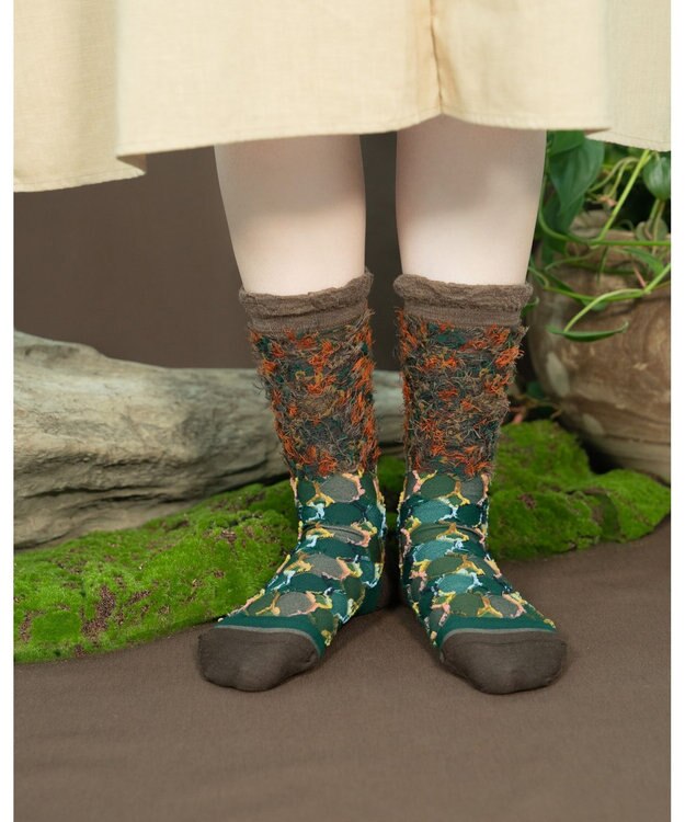 COQ Fukurou / フクロウソックス グリーン