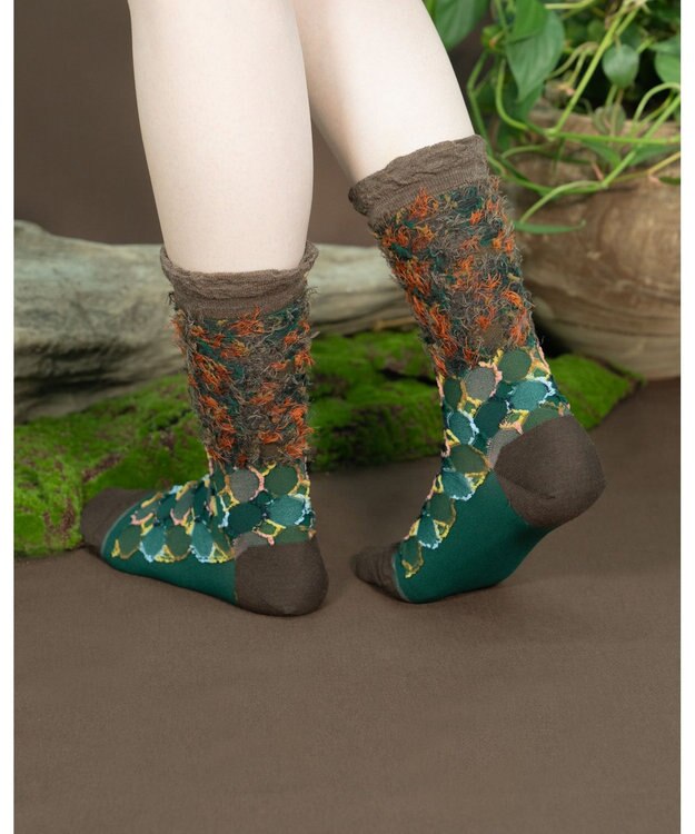 COQ Fukurou / フクロウソックス グリーン