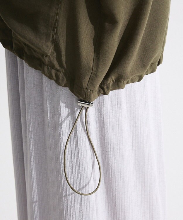 Green Parks シアーミリタリーベスト Black