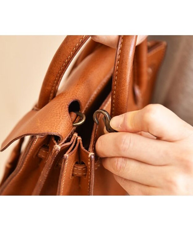 genten ミネルヴァ 2wayミニバッグ チャ