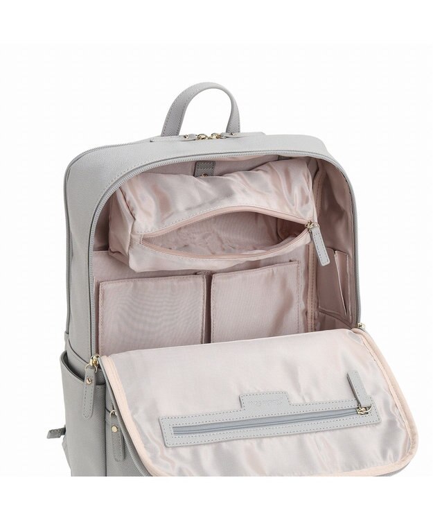 ACE BAGS & LUGGAGE Jewelna Rose リモハピ2 リュックサック B4サイズ 15.6インチPC収納 10965 通勤 仕事 ジュエルナローズ ビジネスバッグ グレー